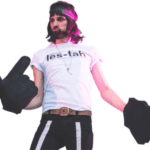 Kasabian Serge Pizzorno les-tah t-shirt. PYGear.com