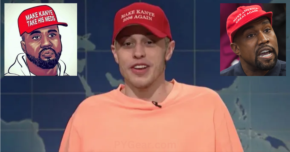 MAKE KANYE 2006 AGAIN Pete Davidson hat Make Kanye Take His Meds Kanye West MAGA hat. PYGear.com