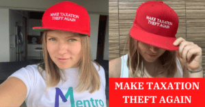 Make Taxation Theft Again hat. PYGear.com