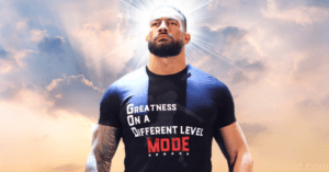 Roman Reigns GOD MODE Crush On A Different Level T-Shirt wwe pro wrestling