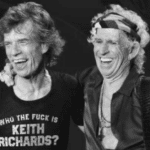 Who The Fuck Is KEITH RICHARDS T-Shirt as worn by Keith Richards The Rolling Stones. PYGear.com