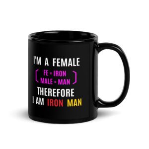 Female Iron Man Coffee Mug