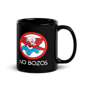 EVH NO BOZOS Black Coffee Mug