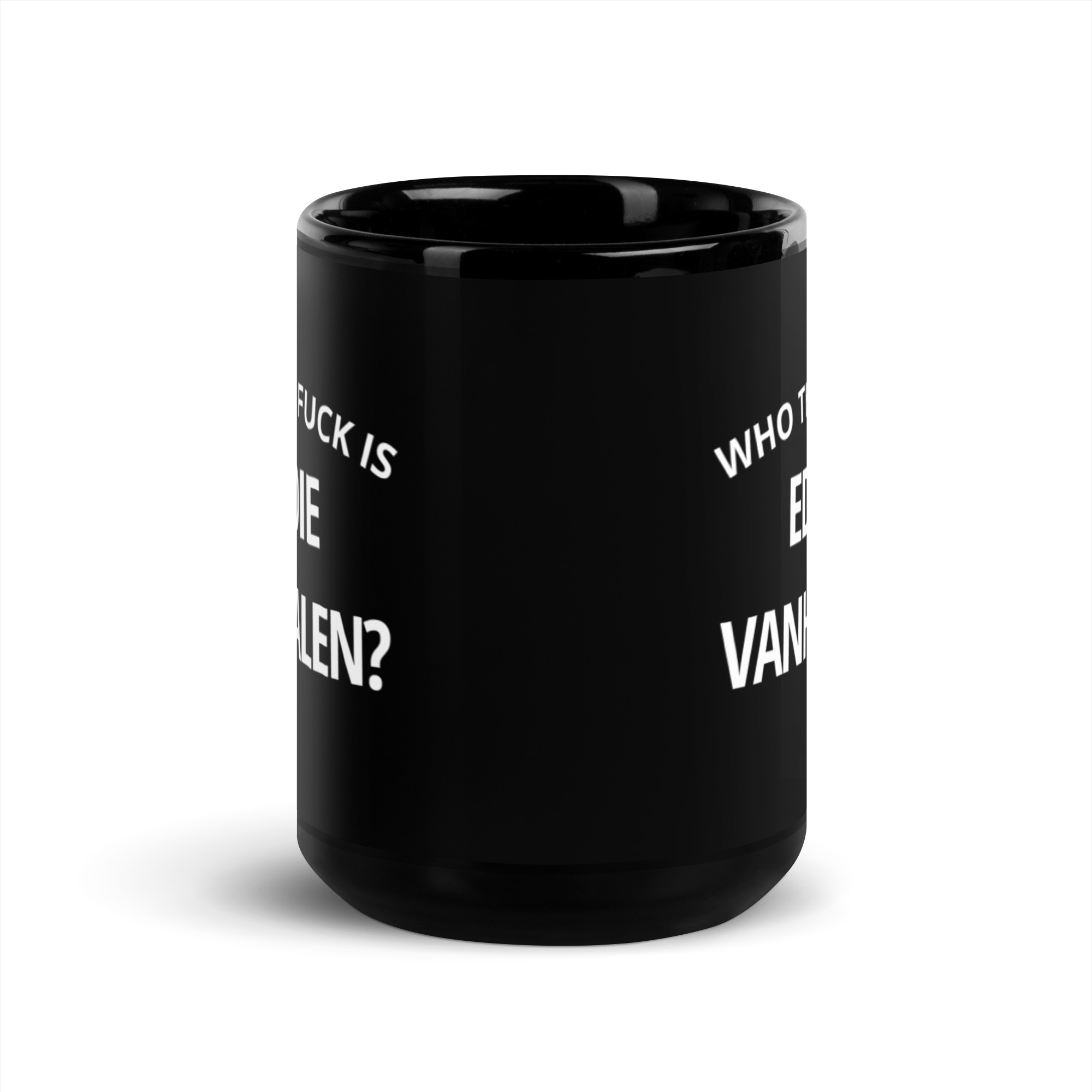 Who The Fuck Is Eddie Van Halen Coffee Mug - Image 6