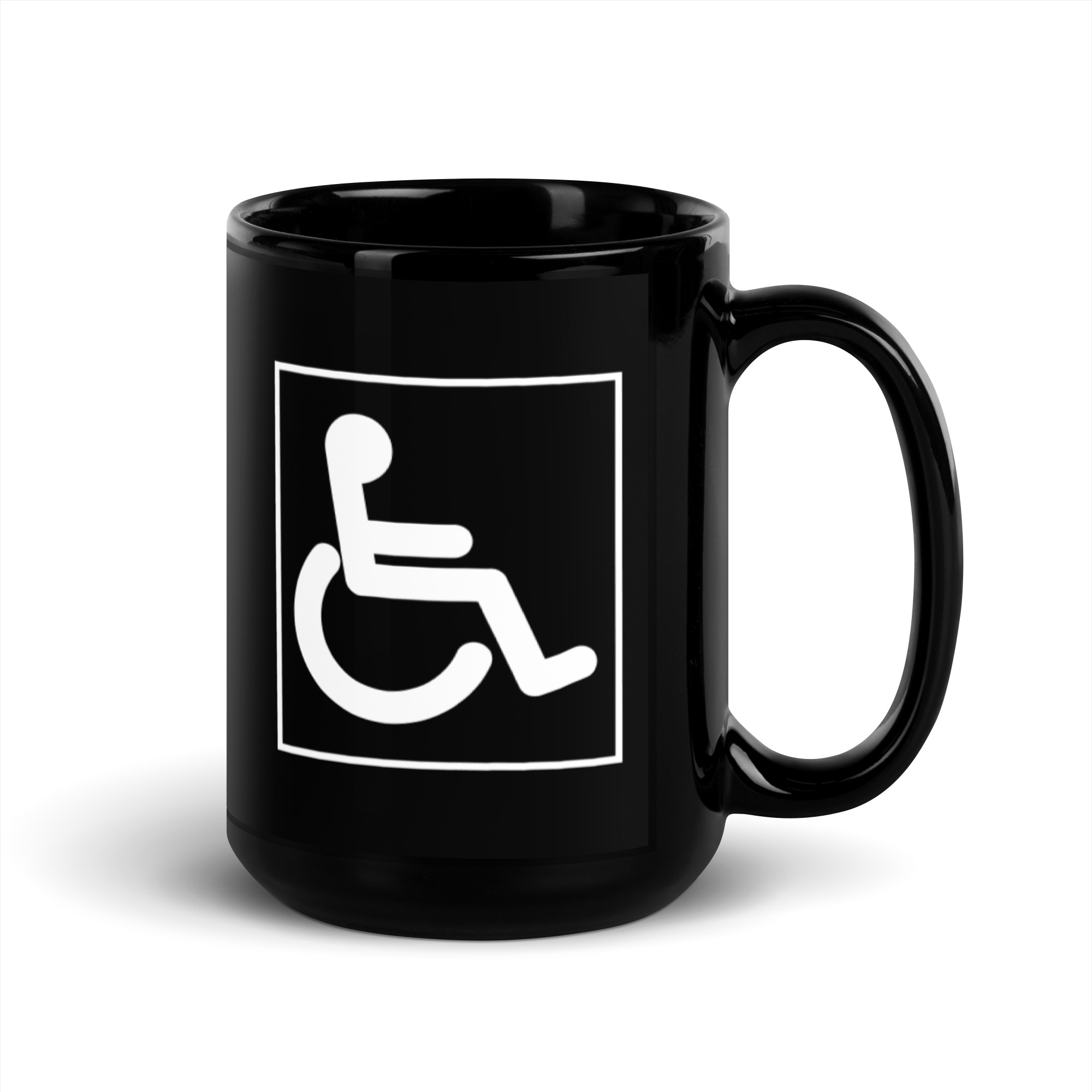 Handicapped Icon Coffee Mug - Image 5