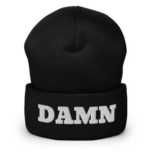 Ron Simmons DAMN Beanie Hat (Embroidered)