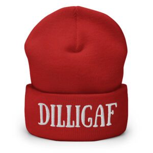 DILLIGAF Beanie Hat (Embroidered) - Image 3