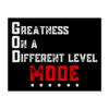 GOD MODE | Greatness On A Different Level Sticker