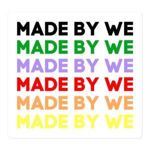 WeWork MADE BY WE Sticker