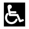 Handicapped Icon sticker