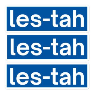 LES-TAH Leicester City Sticker Pack