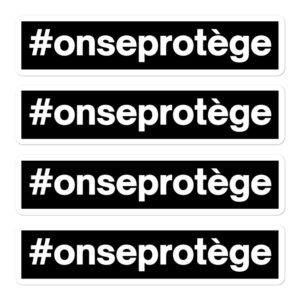 On Se Protège Sticker Pack #onseprotège