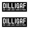 DILLIGAF Do I Look Like I Give A Fuck Sticker Pack