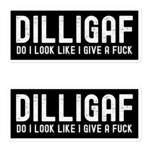 DILLIGAF Do I Look Like I Give A Fuck Sticker Pack