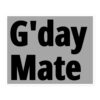 G'day Mate sticker