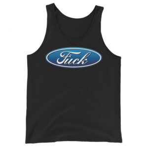 Fuck FORD Logo Parody Tank Top