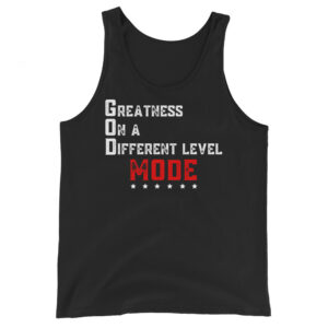 GOD MODE | Greatness On A Different Level Tank Top