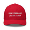 MAKE BITCOIN GREAT AGAIN Trucker Cap (Embroidered)