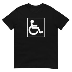 Handicapped Hero Symbol, Disabilities Awareness T-Shirt