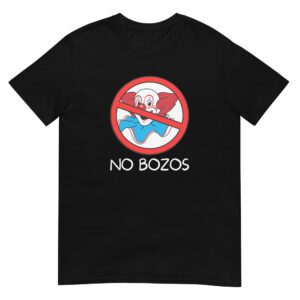 Eddie Van Halen NO BOZOS Black T-Shirt