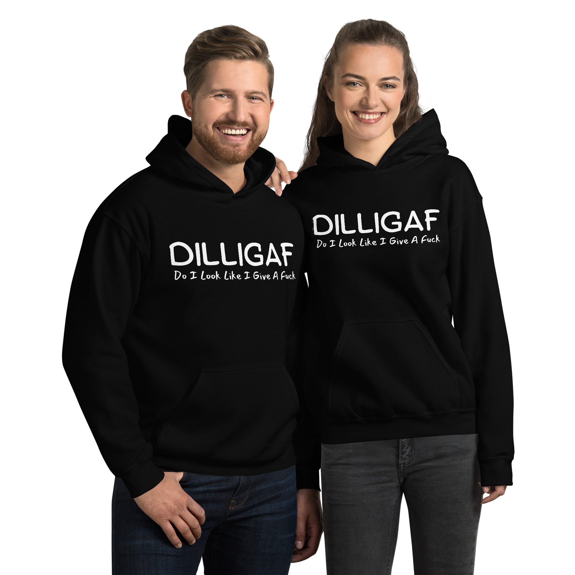DILLIGAF Do I Look Like I Give A Fuck hoodie - Image 5