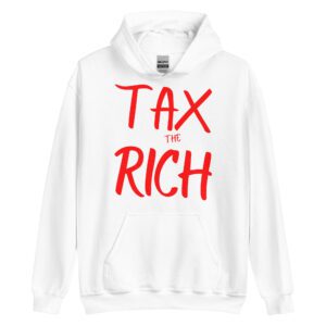 AOC EAT the RICH (Front + Back) Hoodie