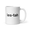 Les-Tah coffee mug