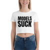 MODELS SUCK Crop Top Tee Shirt