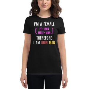 Female Iron Man Women's t-shirt