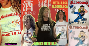 Best James Hetfield T-Shirts. PYGear.com