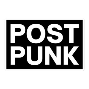 POST PUNK Sticker