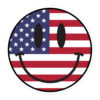 Smiley USA sticker