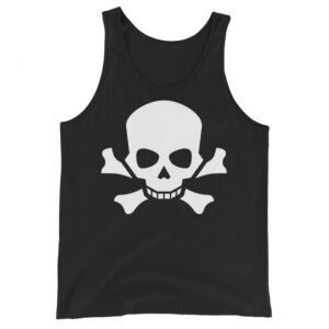 Skull Crossbones Vintage Thrash Metal Tank Top