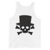 Skull and Bones with Top Hat Tank Top