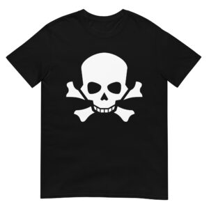 Skull Crossbones Vintage Thrash Metal T-Shirt