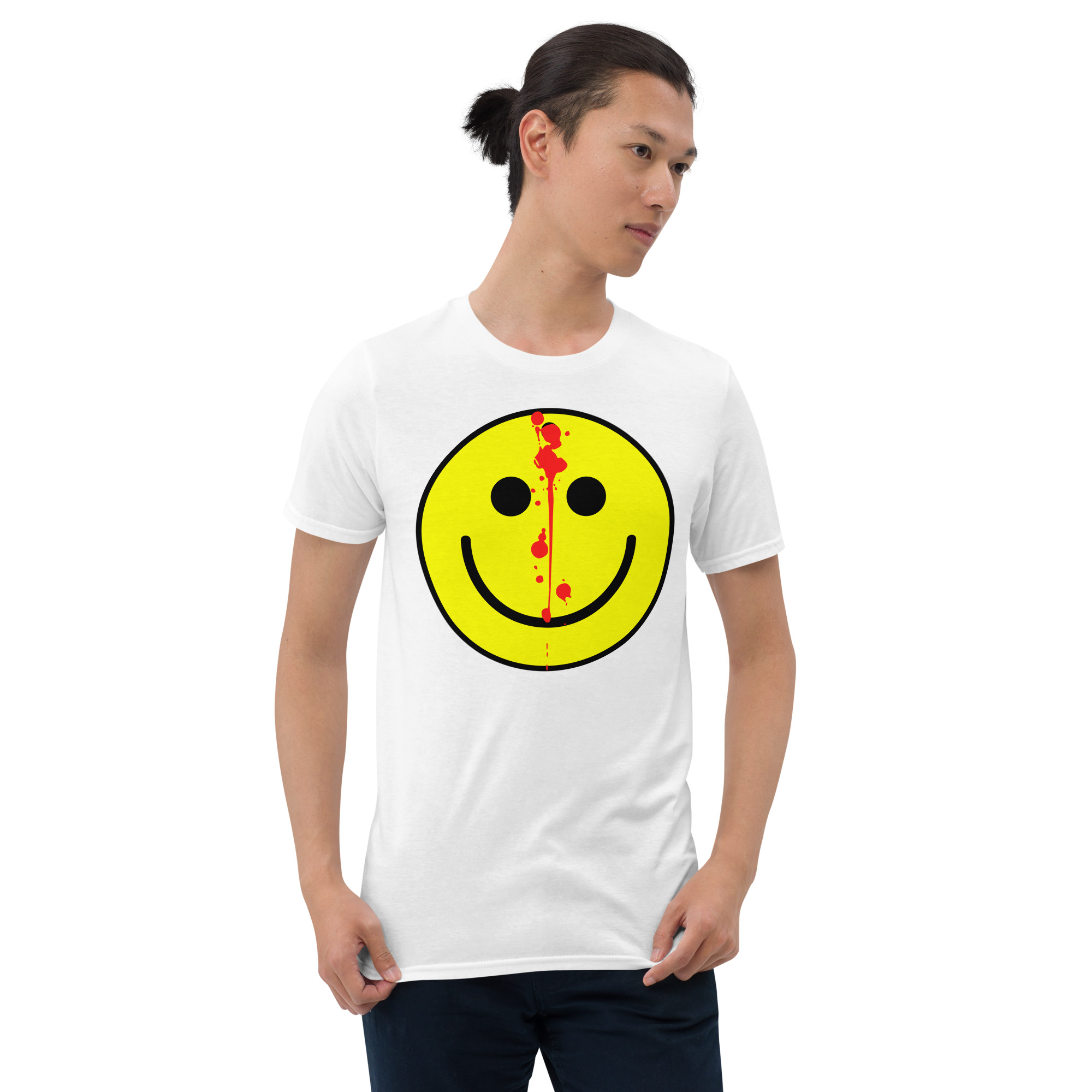 Slash Smiley Face T-Shirt - Image 3