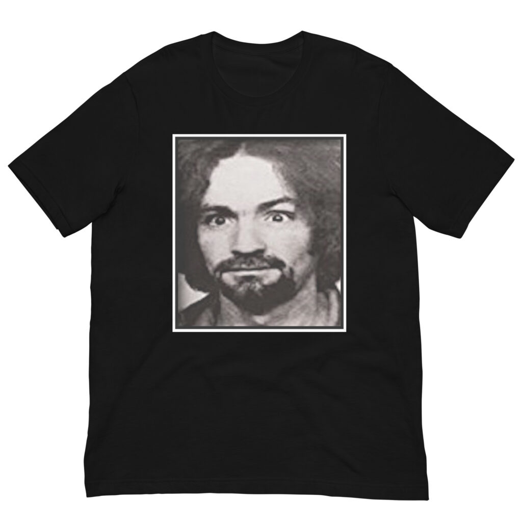 Axl Rose Charles Manson Mugshot t-shirt - PYGear.com