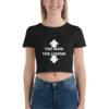 THE MAN THE LEGEND Women’s Crop Tee