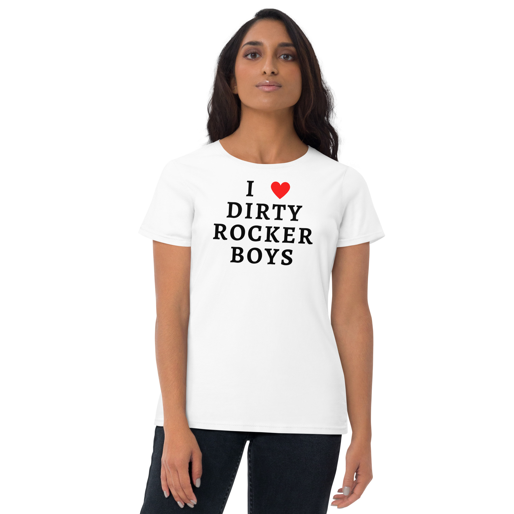 I HEART DIRTY ROCKER BOYS Women's t-shirt - Image 2