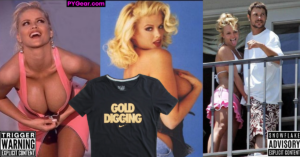 Gold Digging Nike controversial t-shirt. PYGear.com