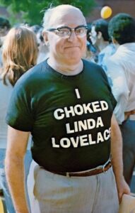 I Choked Linda Lovelace t-shirt