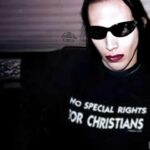 No Special Rights For Christians Marilyn Manson t-shirt