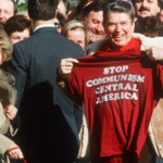 Ronald Reagan STOP COMMUNISM in CENTRAL AMERICA T-Shirt