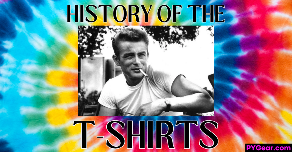 The History of the T-Shirt (James Dean plain white tee) PYGear.com