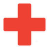 Red Cross sticker
