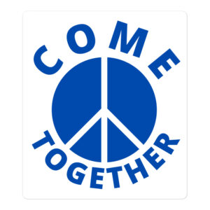 John Lennon Come Together sticker