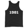 Nikki Sixx 1981 Motley Crue Tank Top