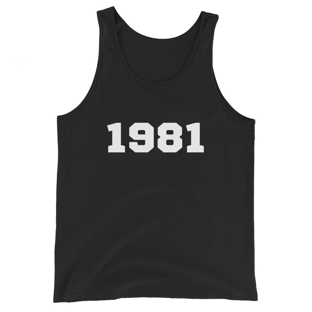 Nikki Sixx 1981 Motley Crue Tank Top