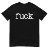 Nikki Sixx 'fuck' (in typewriter font) T-shirt