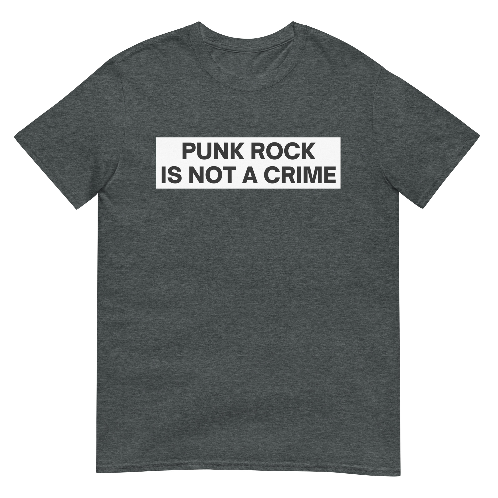 PUNK ROCK IS NOT A CRIME T-Shirt - Image 8